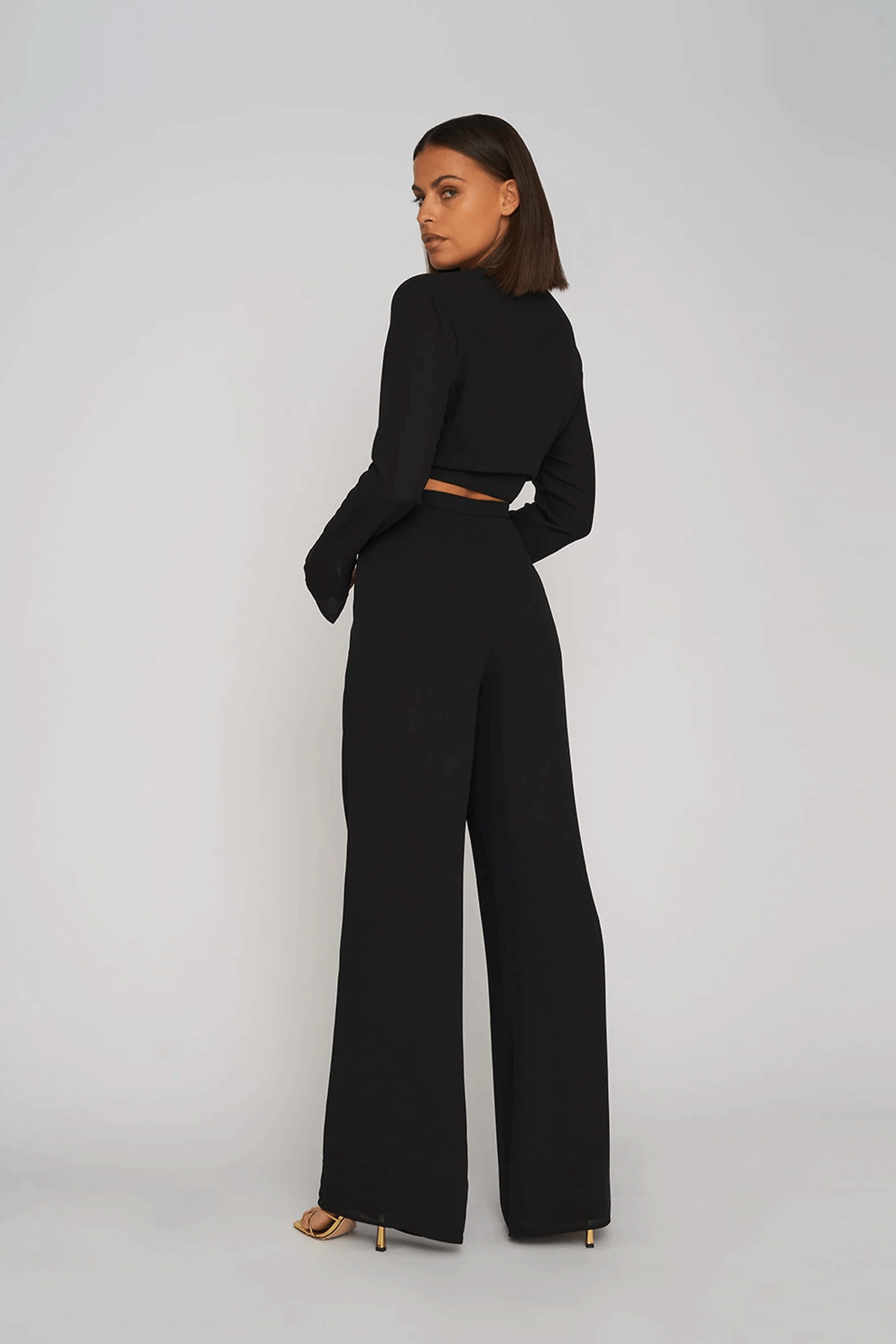 By Johnny Mimi Wide Pant Black