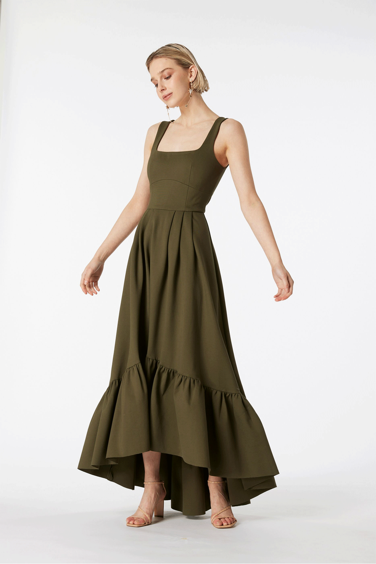 Elliatt Oriana Dress Olive