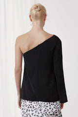 Overpowered Long Sleeve Top Black back