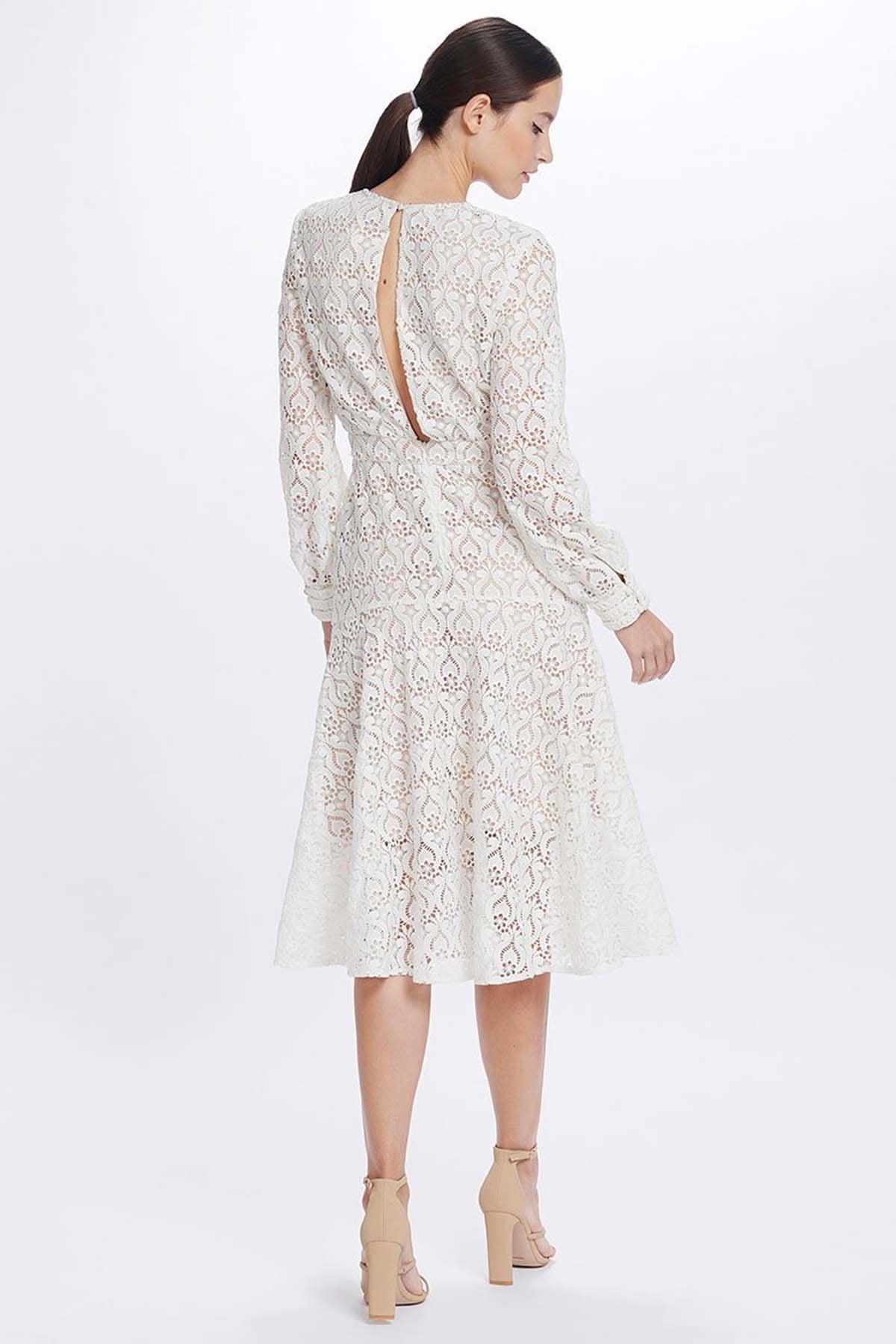 We Are Kindred Romily Midi Dress Ivory