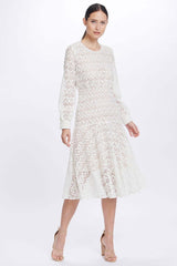We Are Kindred Romily Midi Dress Ivory